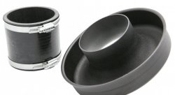 Перехоник универсальный RAMAIR VS-80-BK-KIT с 152mm на d=80mm