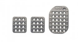 OMP накладки на педали, алюминий (оригинал)