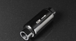 Фильтр AN10 топливной / масляной системы, 100 микрон, L=140 мм, D=50 мм, черный