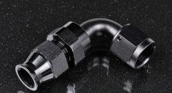 Фитинг AN8 90° под алюминиевую трубку 12 мм, мама