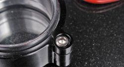 Хомут V-Band (HD Clamp) 63 мм (2.5") + 2 алюминиевых фланца, для впускных систем