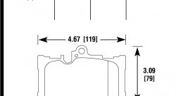 Колодки тормозные HB874B.682