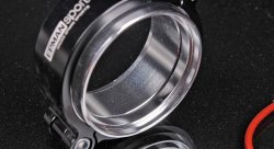 Хомут V-Band (HD Clamp) 63 мм (2.5") + 2 алюминиевых фланца, для впускных систем