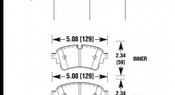 Колодки тормозные HB866Z.652
