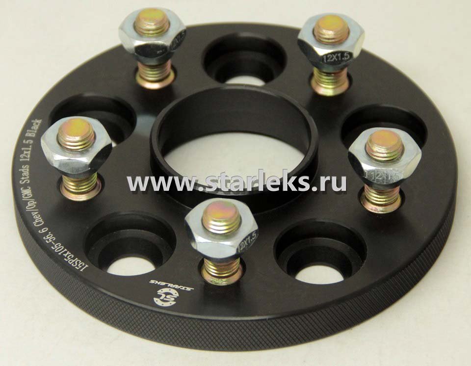 Проставки ступичные 15мм 5х100 ЦО56.1(STUD12x1.25) SUBARU