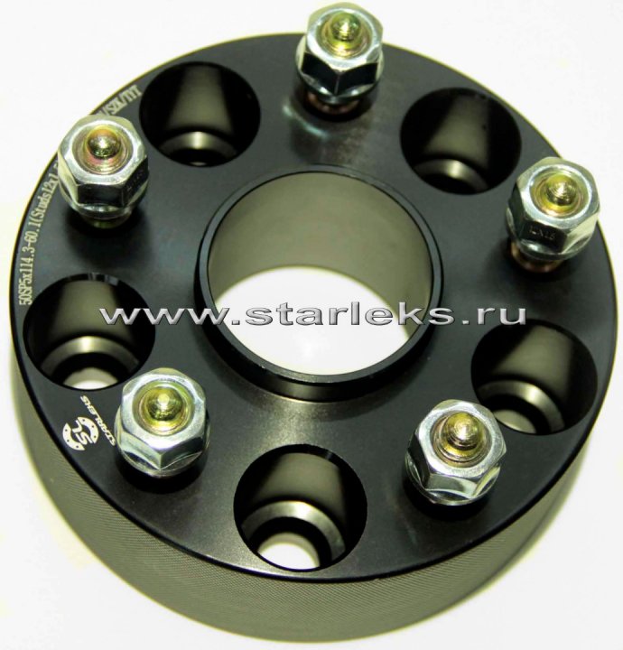Проставки ступичные 60мм 5х114.3 ЦО-60.1(STUD12x1.5) Step TYT/LX