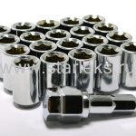 Комплект колесных гаек ST200044XL/Cr - хром