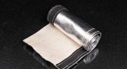 Термоизоляция шлангов и проводов 30 мм, длина 90 см, на липучке, 500°C - 1000°C