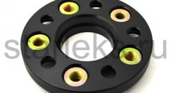 Проставка ступечная переходная 25мм 5х112/5х114.3 ЦО-57.1/60.1 (FUT14x1.5) ADI/VWG-TYT