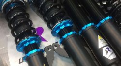 Комплект винтовой подвески (койловеров) LR Volkswagen GOLF 5 поколение (MK5) (1K) вкл Variant, 4Motion (стойки 54.5 мм) 2003-2009