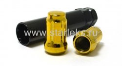 Комплект колесных гаек ST911145SD/Gd - золотой хром