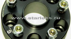 Проставка ступичная 50мм 5х114.3 м12*1.5 ЦО 60.1 (STUD) черная