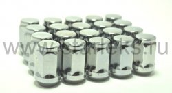 Комплект колесных гаек 12*1.5   20шт.- хром