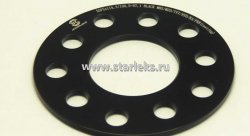 Проставки ступичные 5мм 5х114,3 ЦО-71,6 BLACK