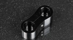 Разделитель шлангов 12,7 мм, алюминиевый AN4