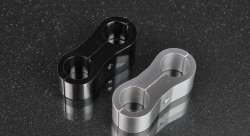 Разделитель шлангов 12,7 мм, алюминиевый AN4