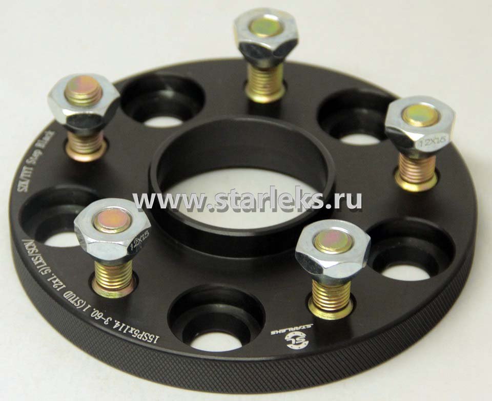 Проставки ступичные 15мм 5х114.3 ЦО-60.1(STUD12x1.5) LXS/SCN/SZK/TYT Step