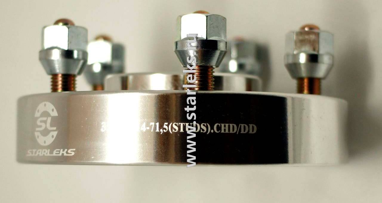 Проставки ступичные 30мм 5х114 ЦО-71.5(STUD) CRY/JP