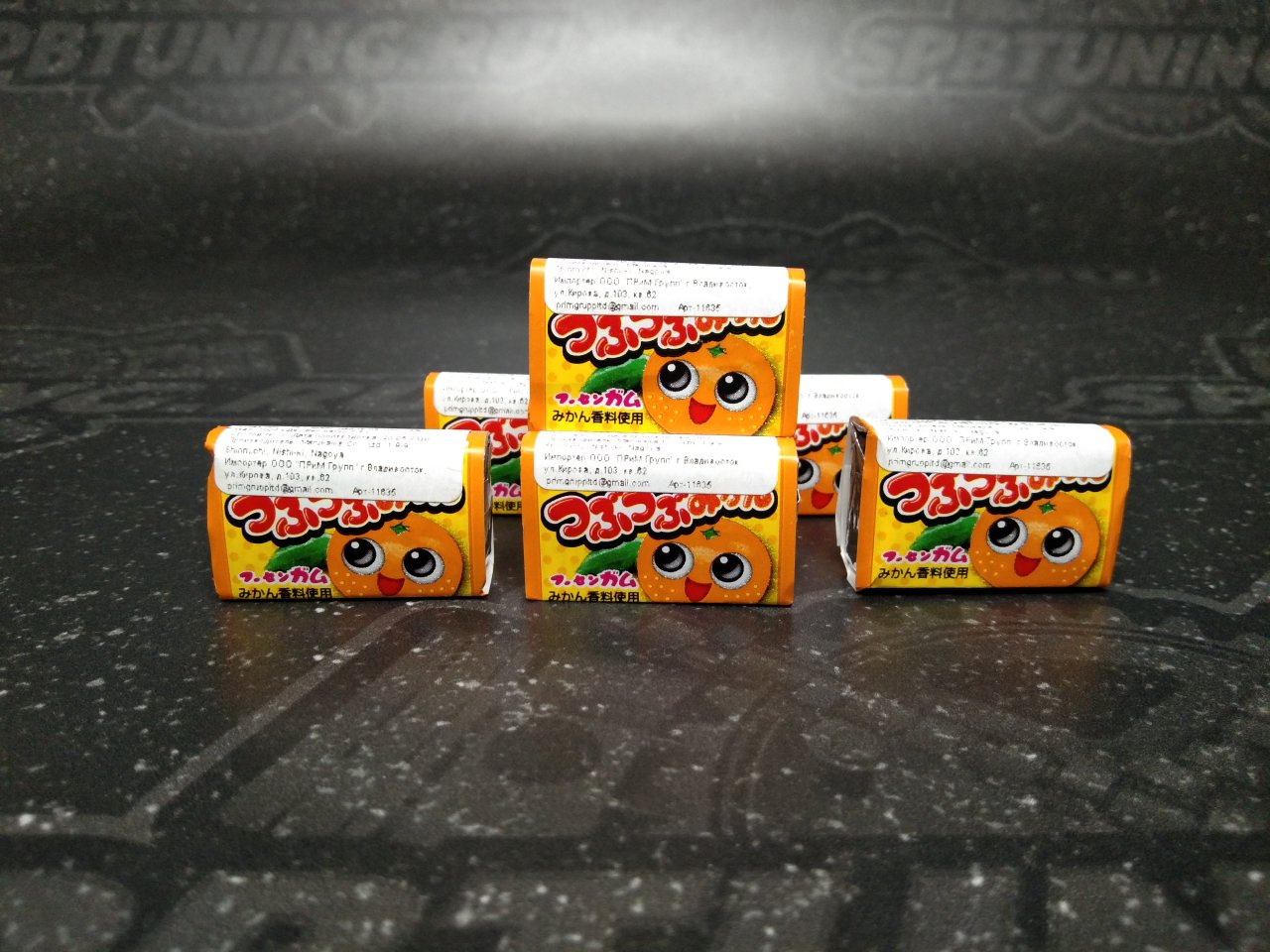 MARUKAWA жевательная резинка со вкусом мандарина 5,5 гр.