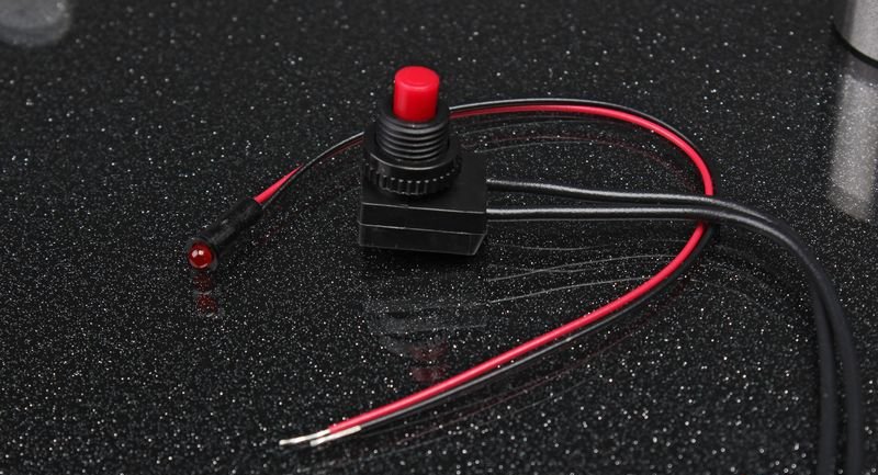 Датчик состава смеси Innovate 3796 красная подсветка, LC-2 ШДК