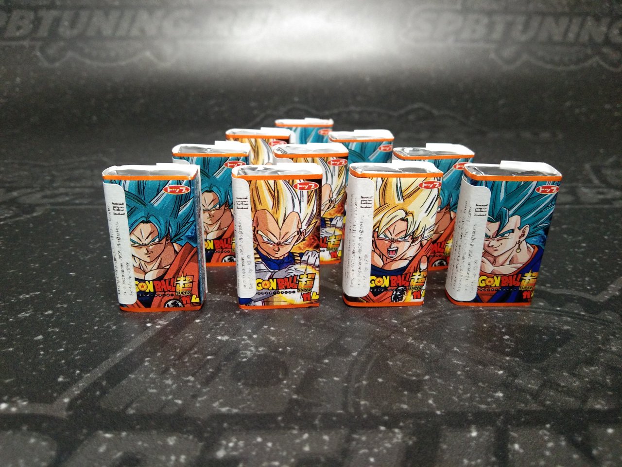 Top Seika Dragon Boll жевательная резинка, "Анимэ" со вкусом содовой 5,5гр 