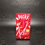 Печенье POCKY  "Палочки с клубникой"  [Pebbly Strawberry ] 57,6гр.