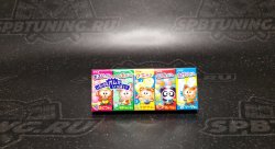 Coris жевательная резинка ассорти Лимонад, Виноград, Зеленое Яблоко, Банан, Фрукты 38 гр.