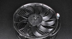 Вентилятор охлаждения SPAL (ТОЛКАЮЩИЙ) 12" (305 мм) 12V производительность 2070 м³/ч