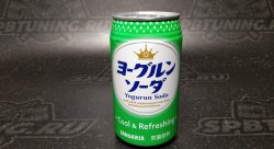 SANGARIA Напиток б/а газированный "YOGURUN SODA" со вкусом йогурта .350 мл.