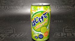 SANGARIA Напиток б/а газированный "MELON", со вкусом дыни 350 мл.