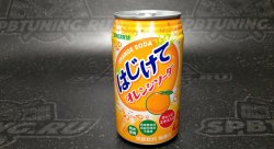 SANGARIA Напиток б/а газированный "ORANGE", со вкусом апельсина 350 мл.