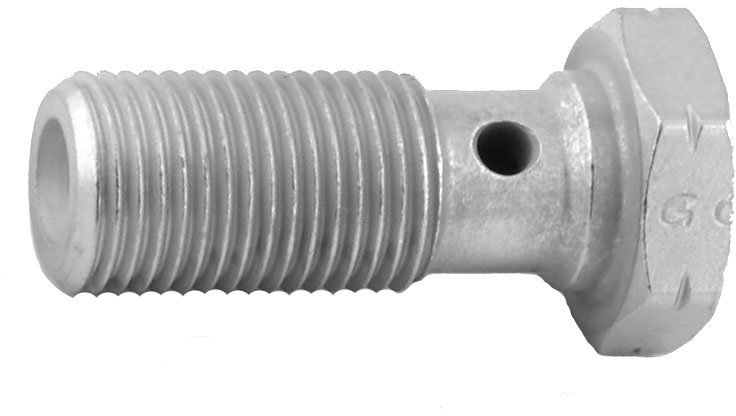 Болт (штуцер) для banjo M10x1 L=25mm сталь, Goodridge 992-03-31LP