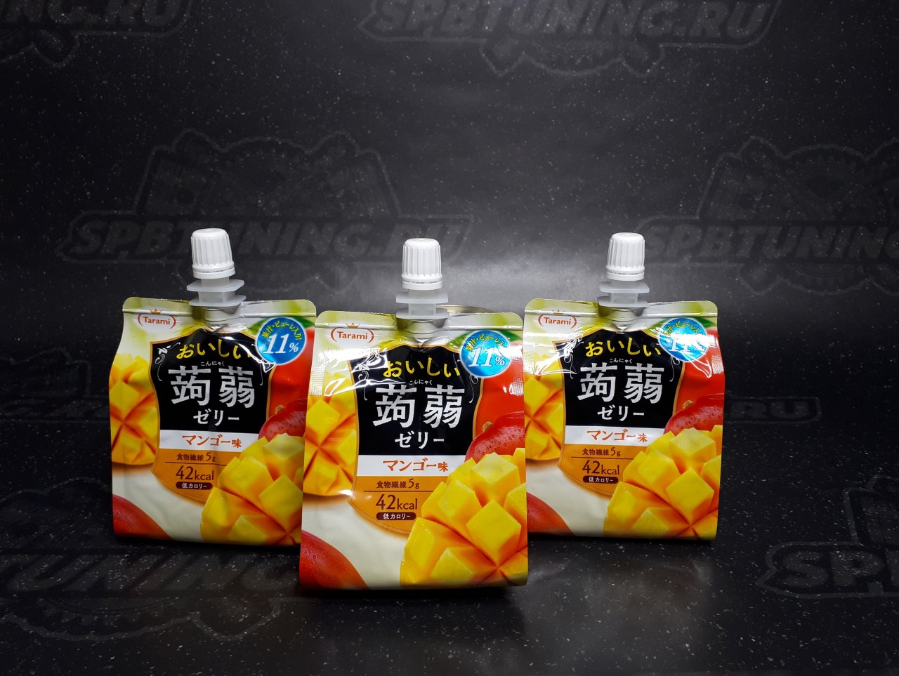 Желе питьевое Tarami Конняку со вкусом Манго, 150 гр.