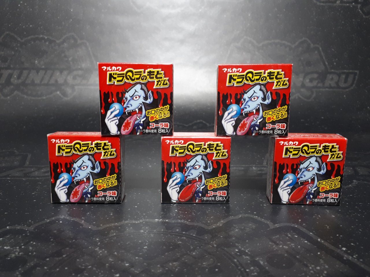 Резинка жевательная Marukawa "Дракула" со вкусом колы, 11,1 гр.