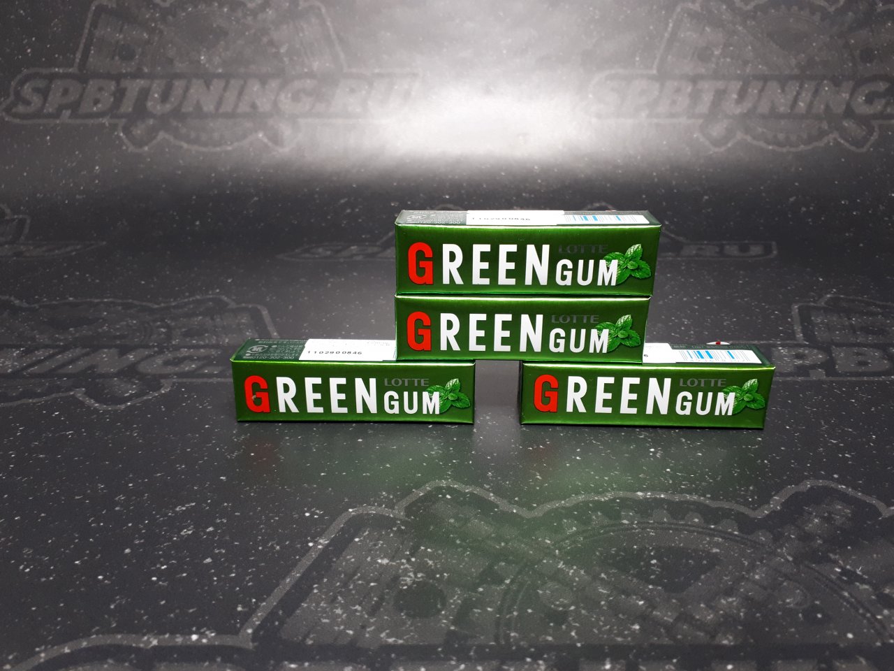 Резинка жевательная "Green Gum", Lotte, 30 гр.