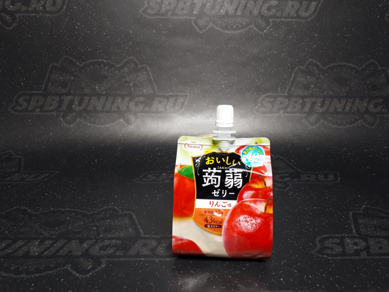 Желе питьевое Tarami Конняку со вкусом Яблока, 150 гр.