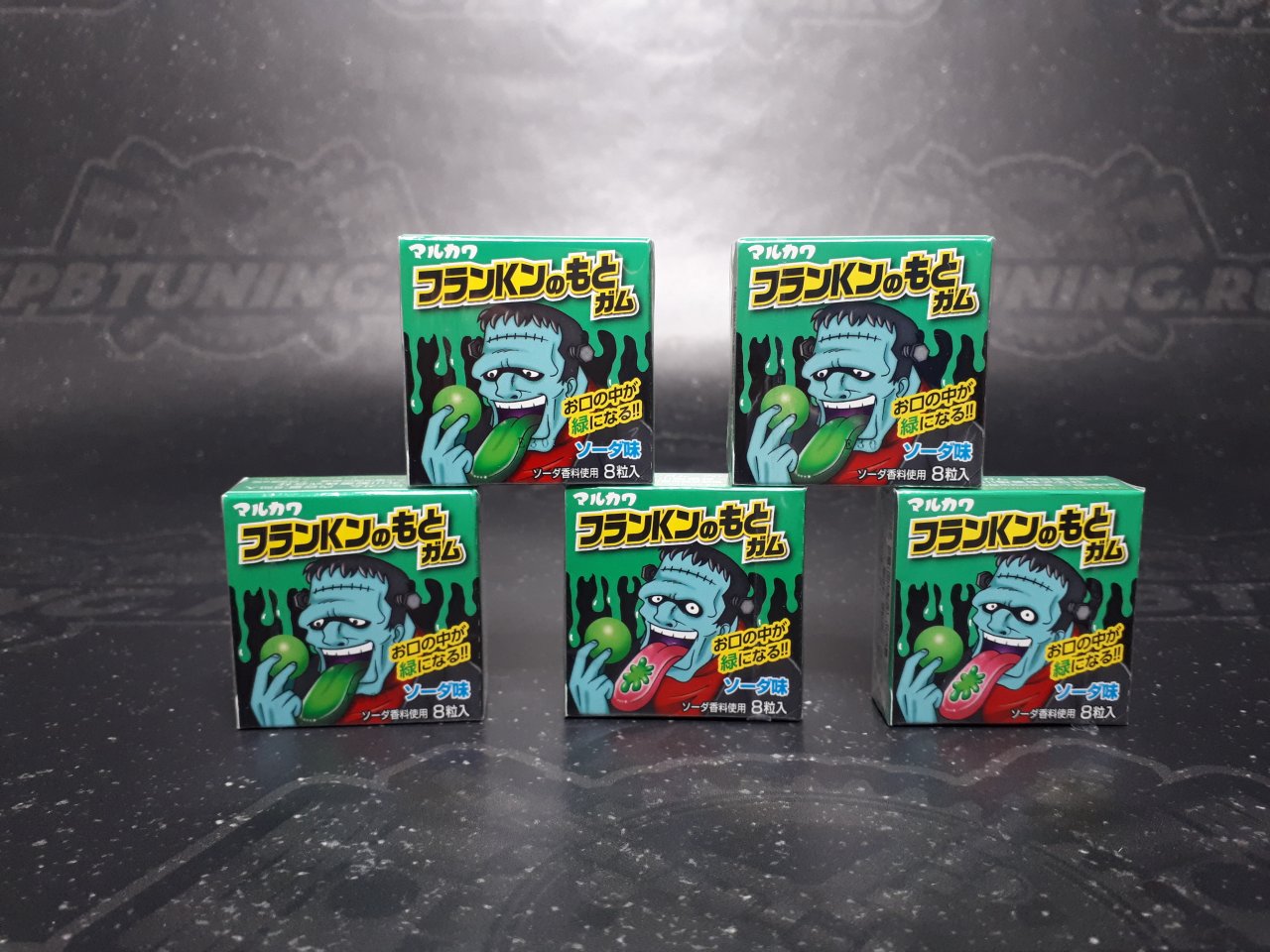 Резинка жевательная Marukawa "Франкенштейн" (Лимонад), 11,1 гр.