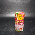 Печенье Koala’s March с начинкой из молочного шоколада и клубники, Lotte 48 гр.