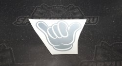 Стикер НЕЛЕГАЛ - рука