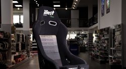 Кресло + салазки НЕРЕГУЛИРУЕМОЕ черное, illest MR