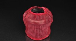 Чехол защитный для фильтра нулевого сопротивления D=180mm / H=220mm черный