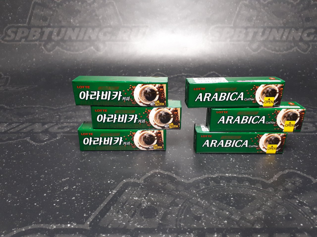 Резинка жевательная ARABICA COFFEE, Lotte, 26 гр.