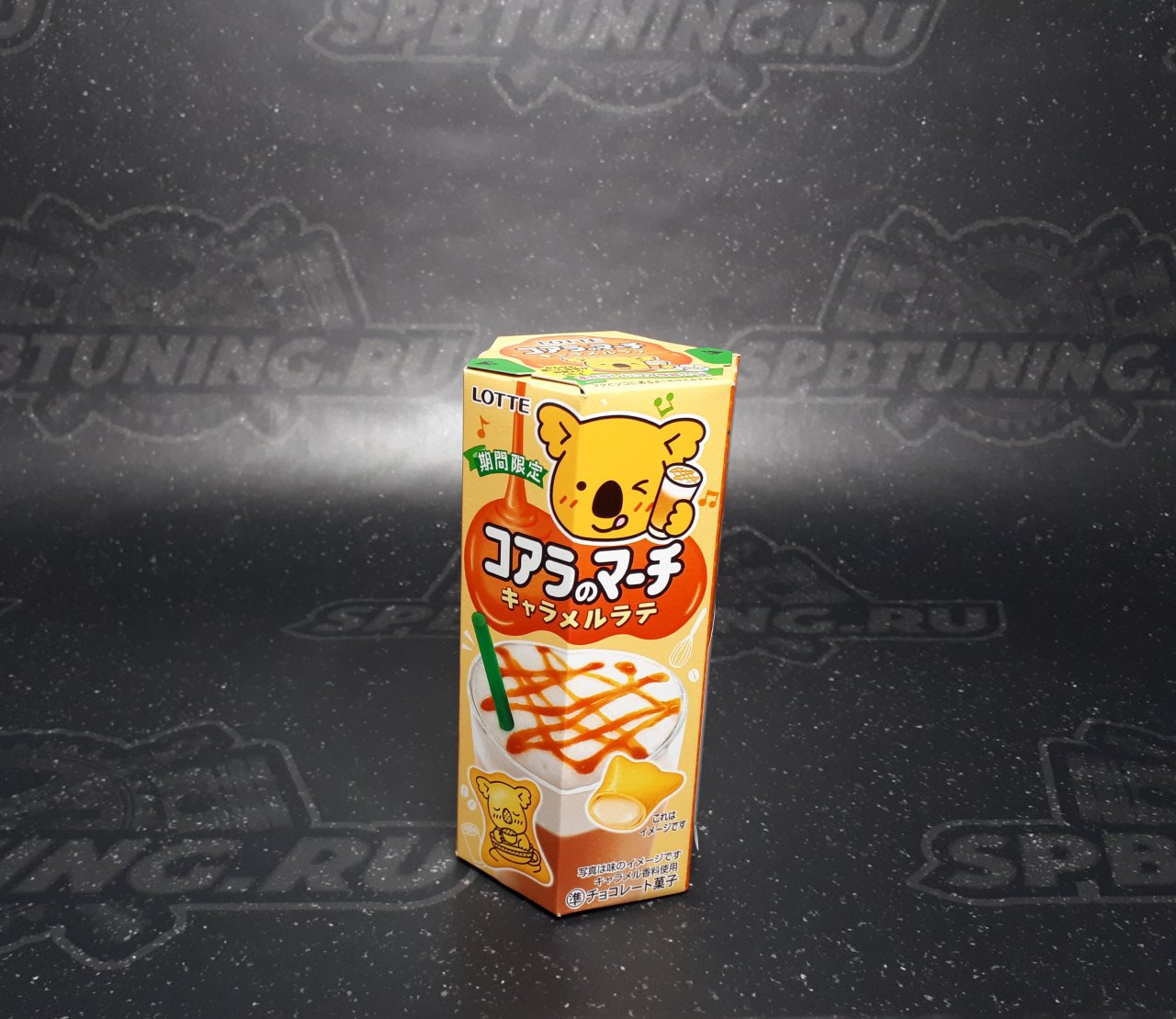 Печенье Koala’s March с карамельным латте, Lotte 48 гр.