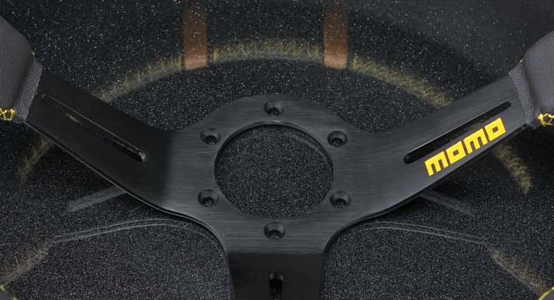 Руль 340мм, DRIFTING желтый