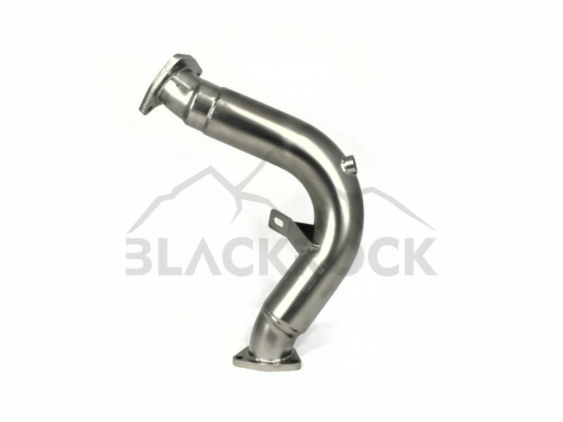 Приемная труба (даунпайп) VW-DP-0315 BlackRock Lab Audi 3.0 TFSI A6, A7, A8, S4 B8, S5 B8, SQ5