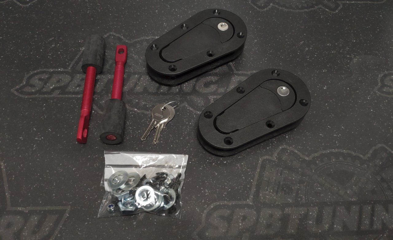 Замки капота AeroCatch (Оригинал) с ключем.