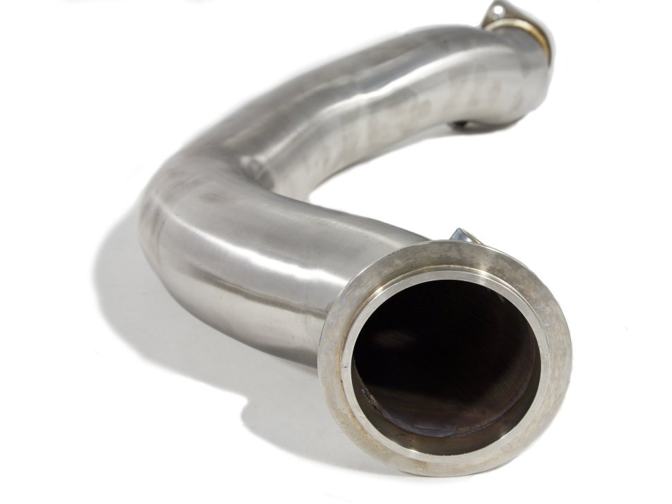 Приемная труба (даунпайп) BMW-DP-0241 BlackRock Lab BMW N54; 335i E90; E82 135i