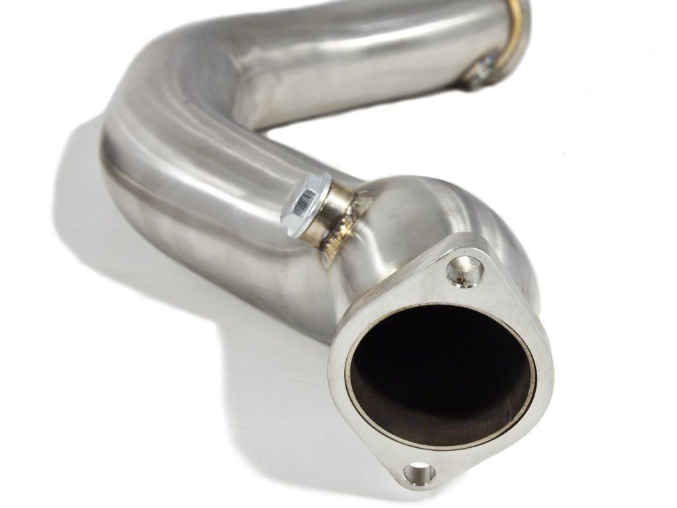 Приемная труба (даунпайп) BMW-DP-0241 BlackRock Lab BMW N54; 335i E90; E82 135i