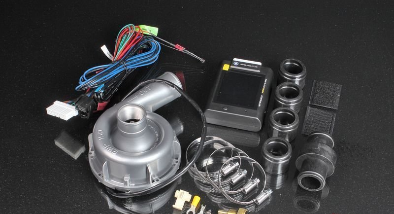  Электро-помпа системы охлаждения 150 л/мин универсальная + LCD контроллер, 12V с установочным комплектом DAVIES CRAIG