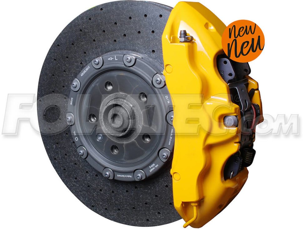 Краска для суппортов FOLIATEC желтая глянцевая Performance Yellow (2195)